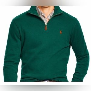 Green Ralph Lauren quarter-zip